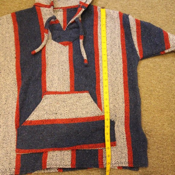 Baja Hoody Blue and Red - Picture 2 of 7